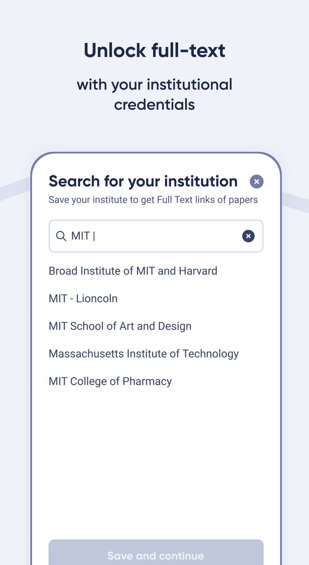 screenshot of R Discovery